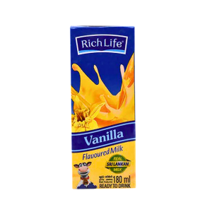 Rich Life Vanilla Flavored Milk 180ml