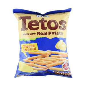 Tetos Cheese Flavoured Snacks 60G