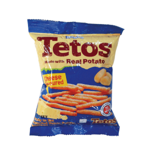 Tetos Cheese Flavoured Snacks 20G
