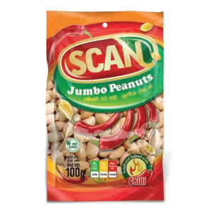 Scan Jumbo Peanuts Chilli 100G