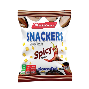 Maliban Snackers Spicy 25G