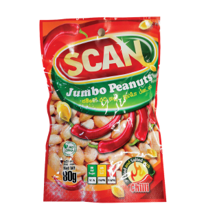 Scan Jumbo Peanuts Chilli 70G